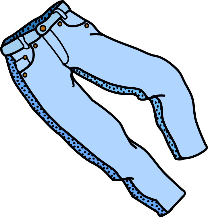 clip art of boys pants