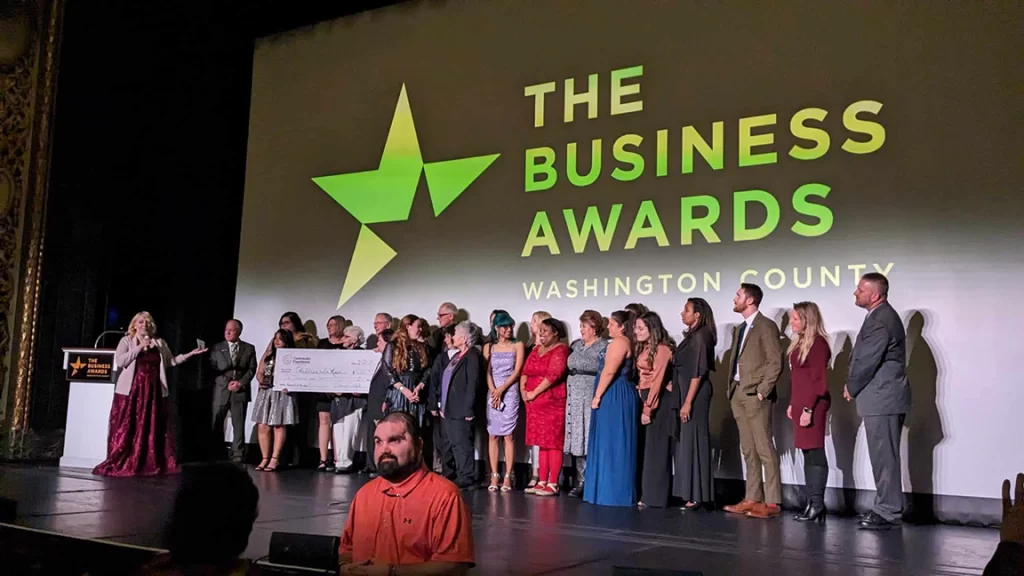 Nonprofit of the year ceremony